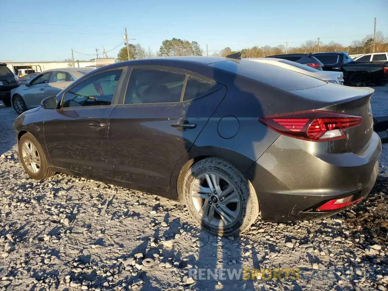 2 fotografías del automóvil dañado 5NPD84LF5LH596893 HYUNDAI ELANTRA 2020