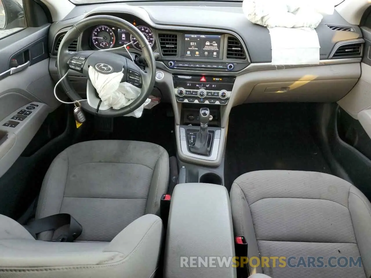 8 fotografías del automóvil dañado 5NPD84LF5LH596893 HYUNDAI ELANTRA 2020