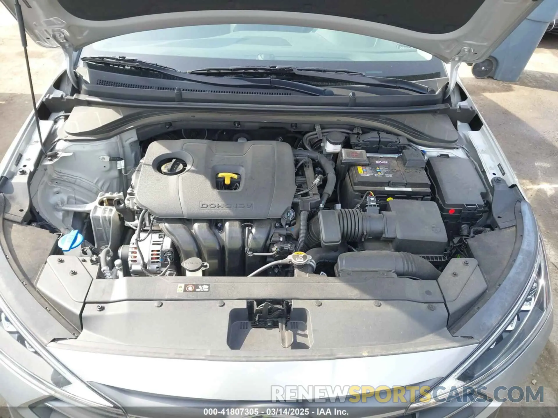 10 fotografías del automóvil dañado 5NPD84LF5LH598093 HYUNDAI ELANTRA 2020