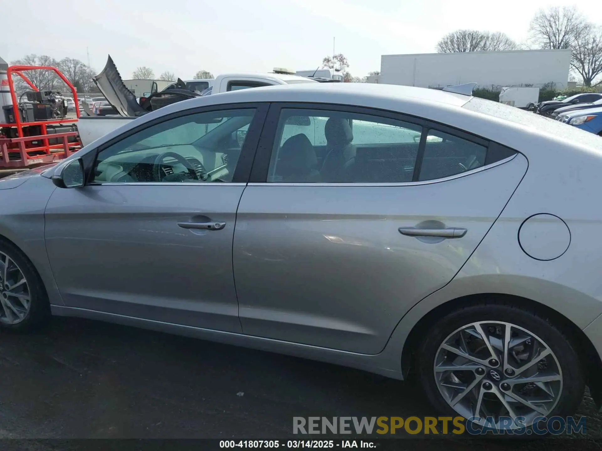14 fotografías del automóvil dañado 5NPD84LF5LH598093 HYUNDAI ELANTRA 2020