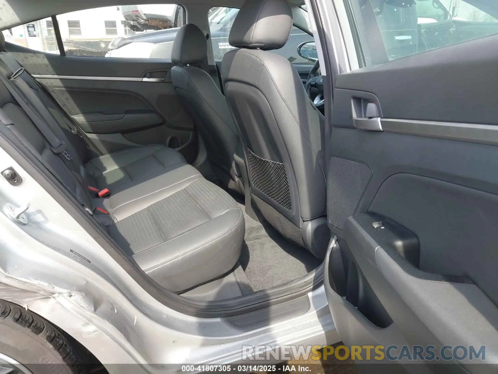 8 fotografías del automóvil dañado 5NPD84LF5LH598093 HYUNDAI ELANTRA 2020