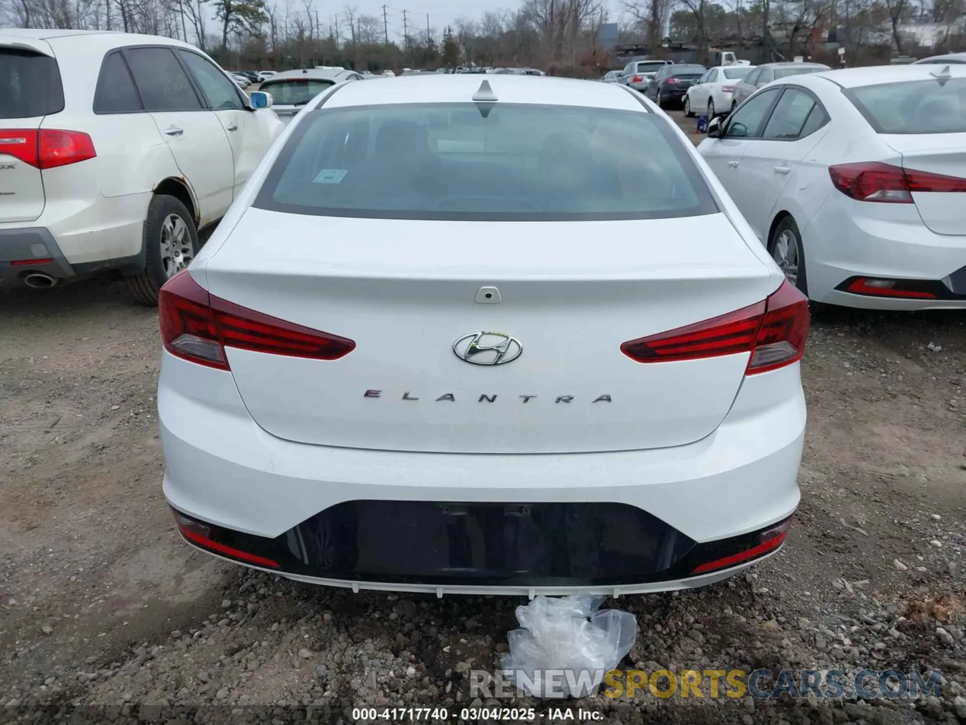 16 fotografías del automóvil dañado 5NPD84LF5LH614860 HYUNDAI ELANTRA 2020
