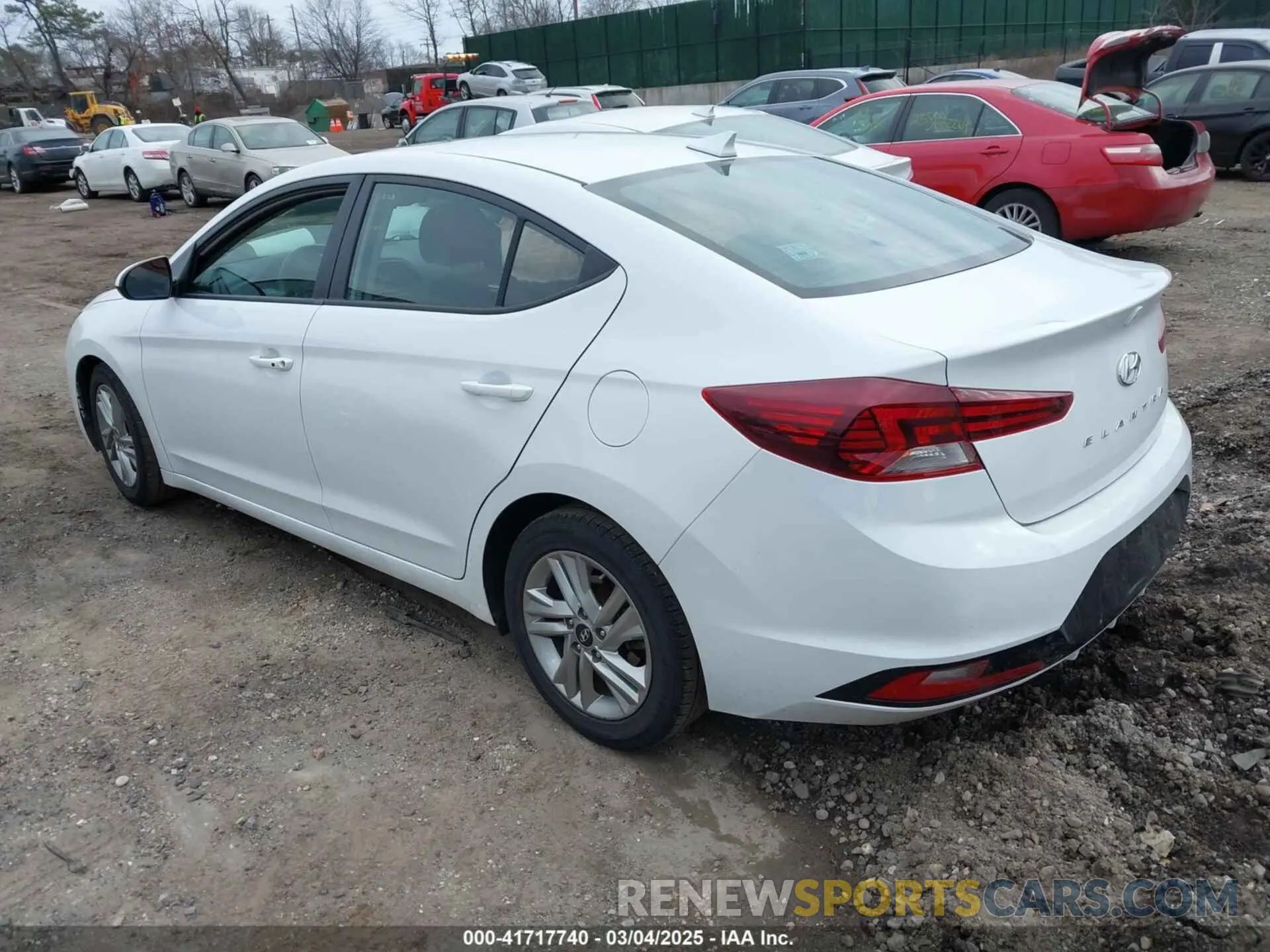 3 fotografías del automóvil dañado 5NPD84LF5LH614860 HYUNDAI ELANTRA 2020