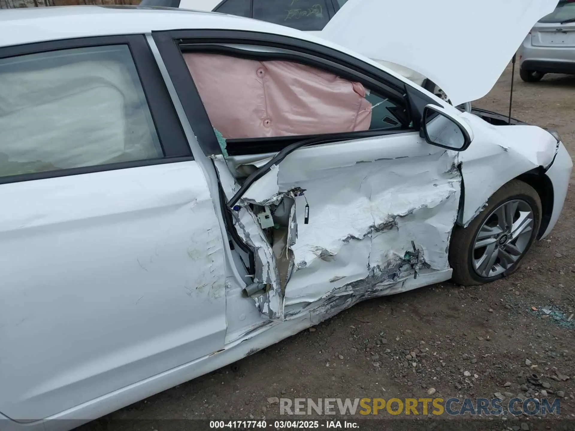 6 fotografías del automóvil dañado 5NPD84LF5LH614860 HYUNDAI ELANTRA 2020