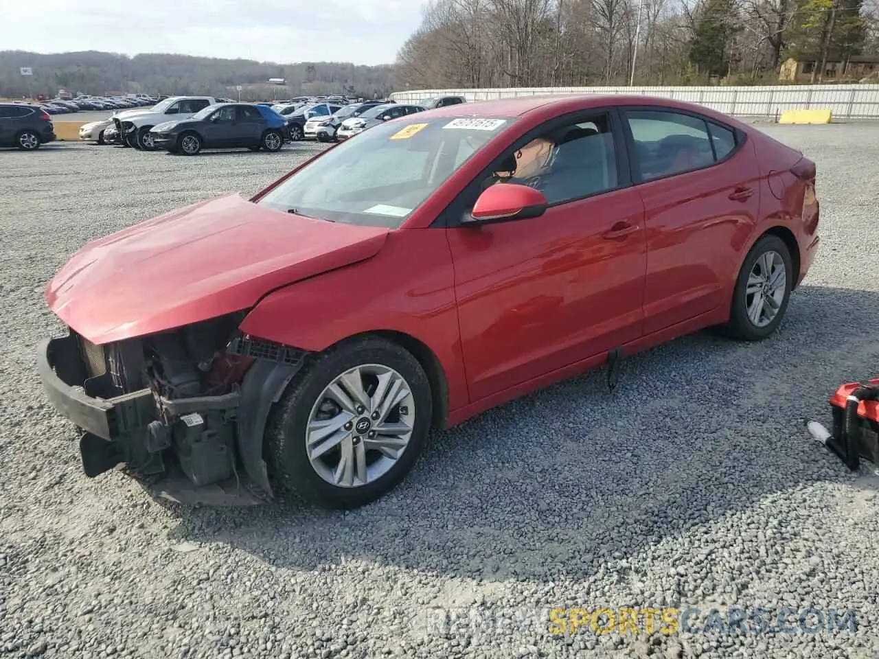 1 fotografías del automóvil dañado 5NPD84LF5LH622019 HYUNDAI ELANTRA 2020