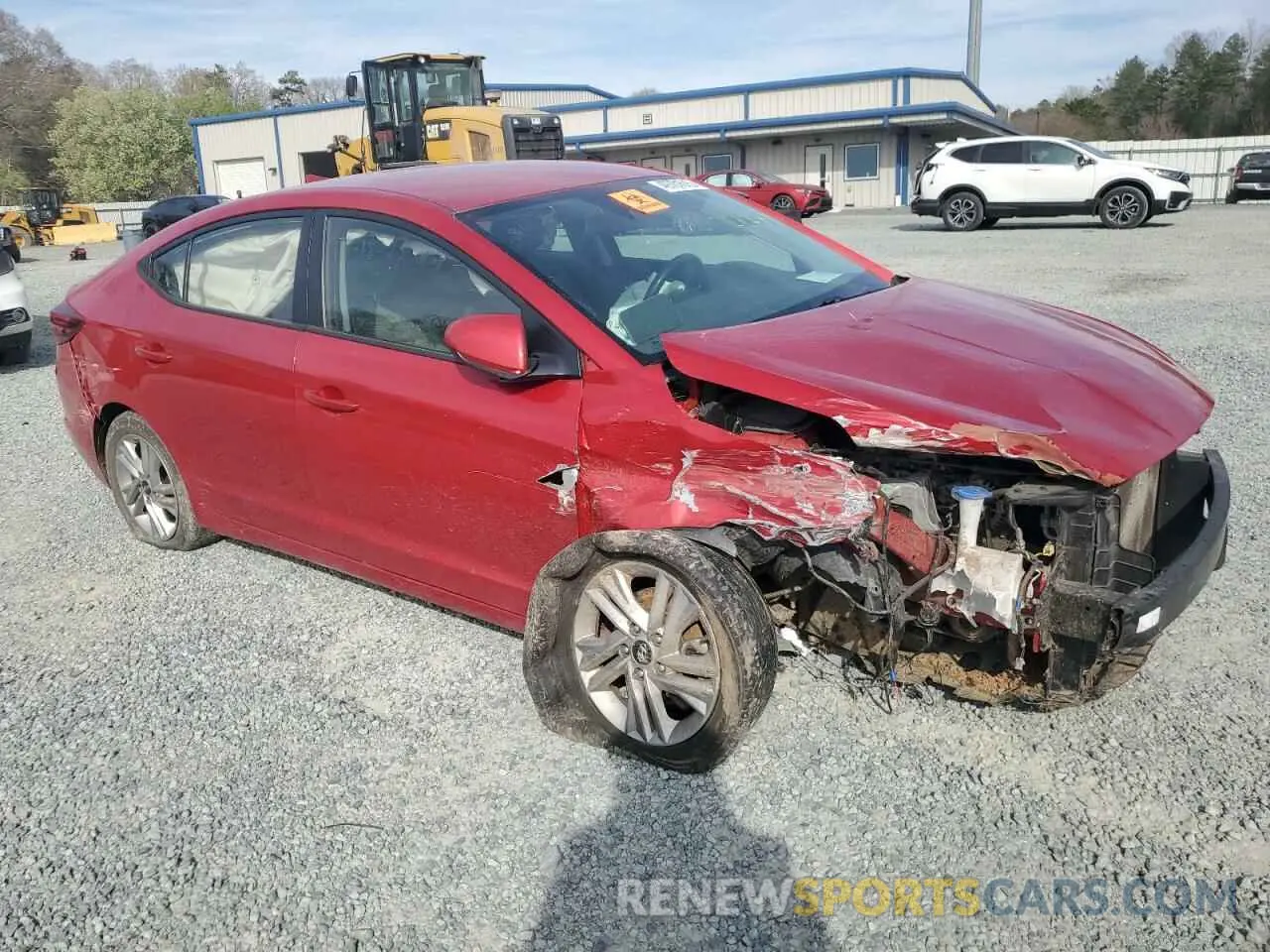 4 fotografías del automóvil dañado 5NPD84LF5LH622019 HYUNDAI ELANTRA 2020