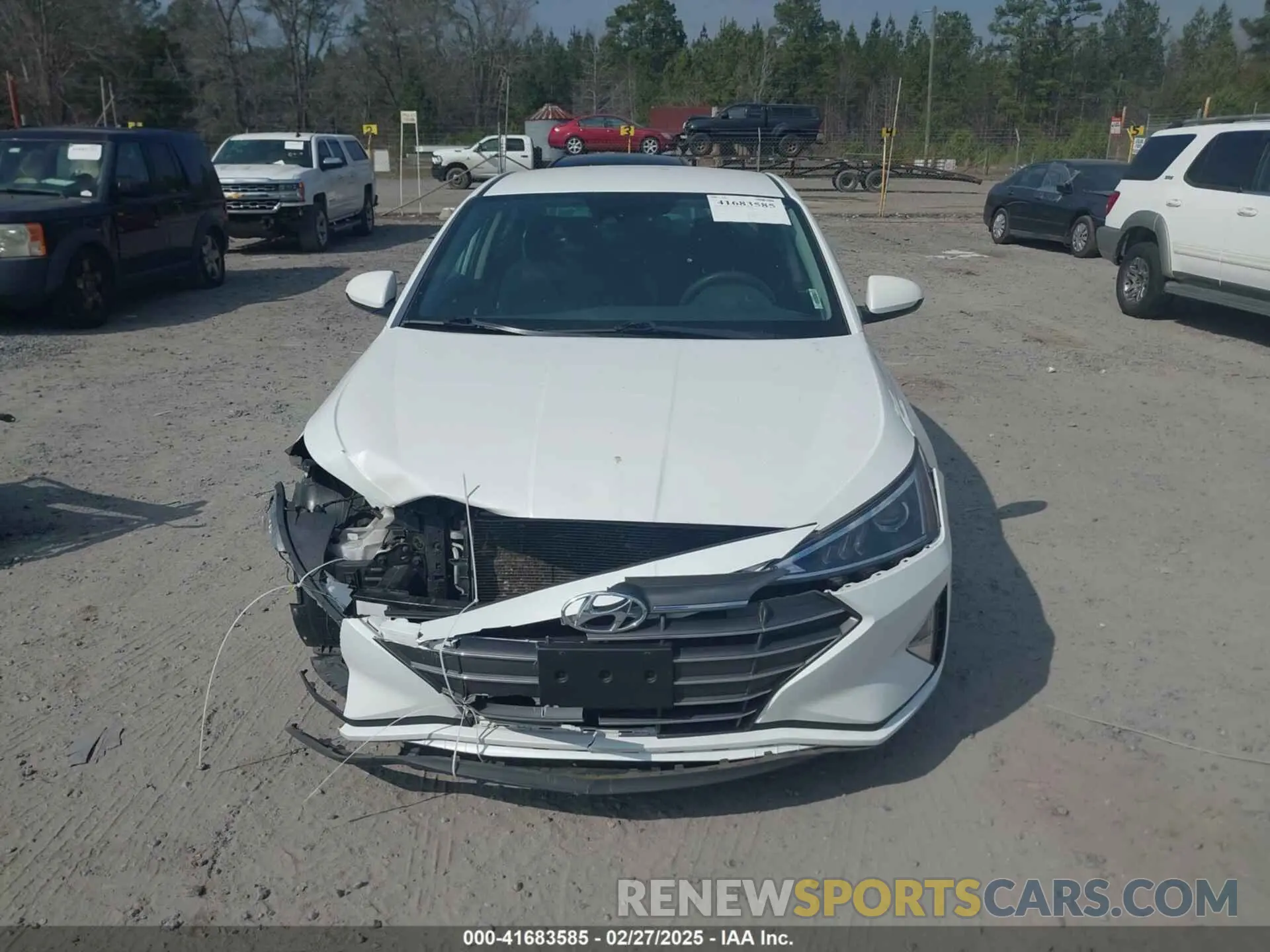 12 fotografías del automóvil dañado 5NPD84LF5LH624563 HYUNDAI ELANTRA 2020