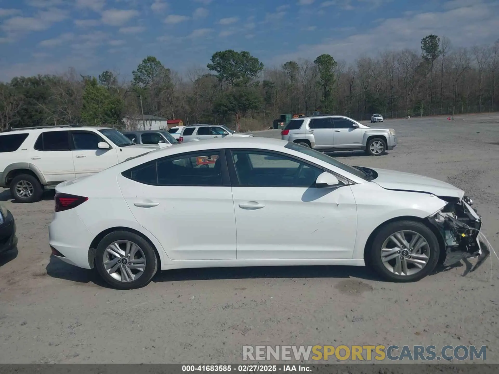 13 fotografías del automóvil dañado 5NPD84LF5LH624563 HYUNDAI ELANTRA 2020
