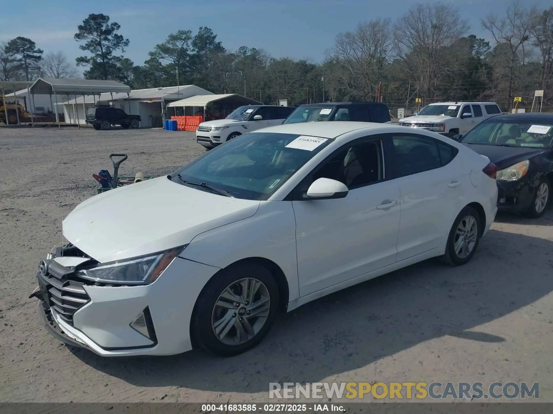 2 fotografías del automóvil dañado 5NPD84LF5LH624563 HYUNDAI ELANTRA 2020