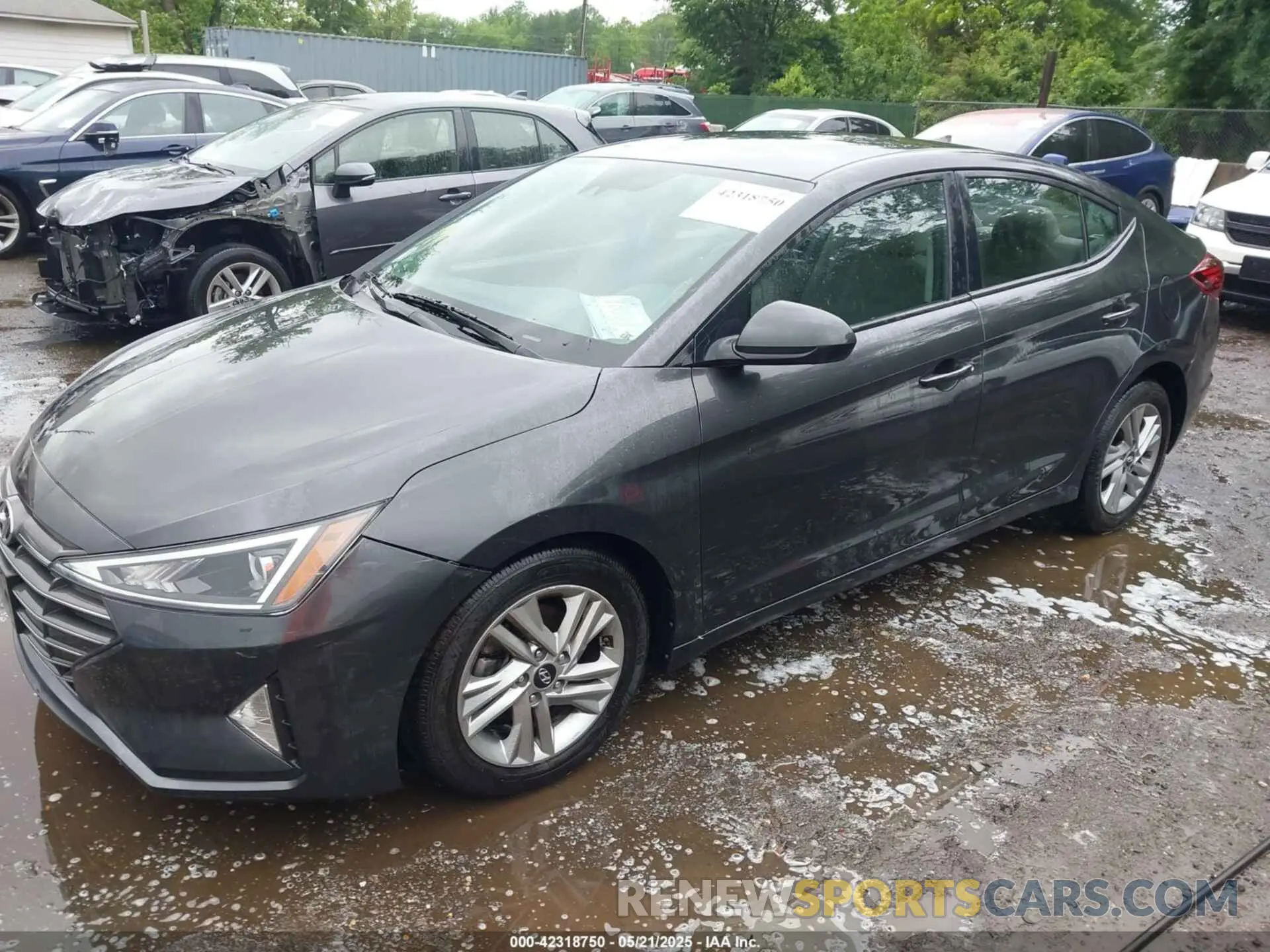 2 fotografías del automóvil dañado 5NPD84LF5LH626216 HYUNDAI ELANTRA 2020