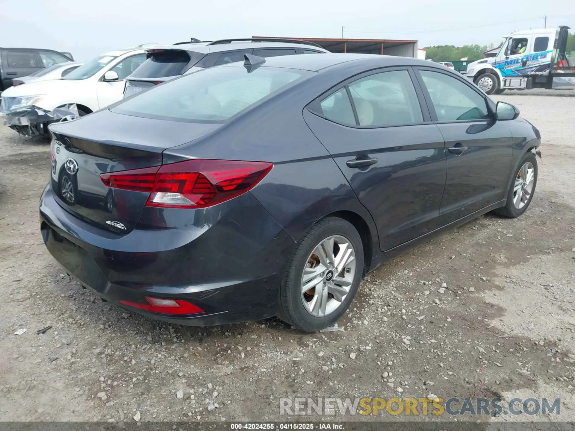 4 fotografías del automóvil dañado 5NPD84LF5LH629049 HYUNDAI ELANTRA 2020