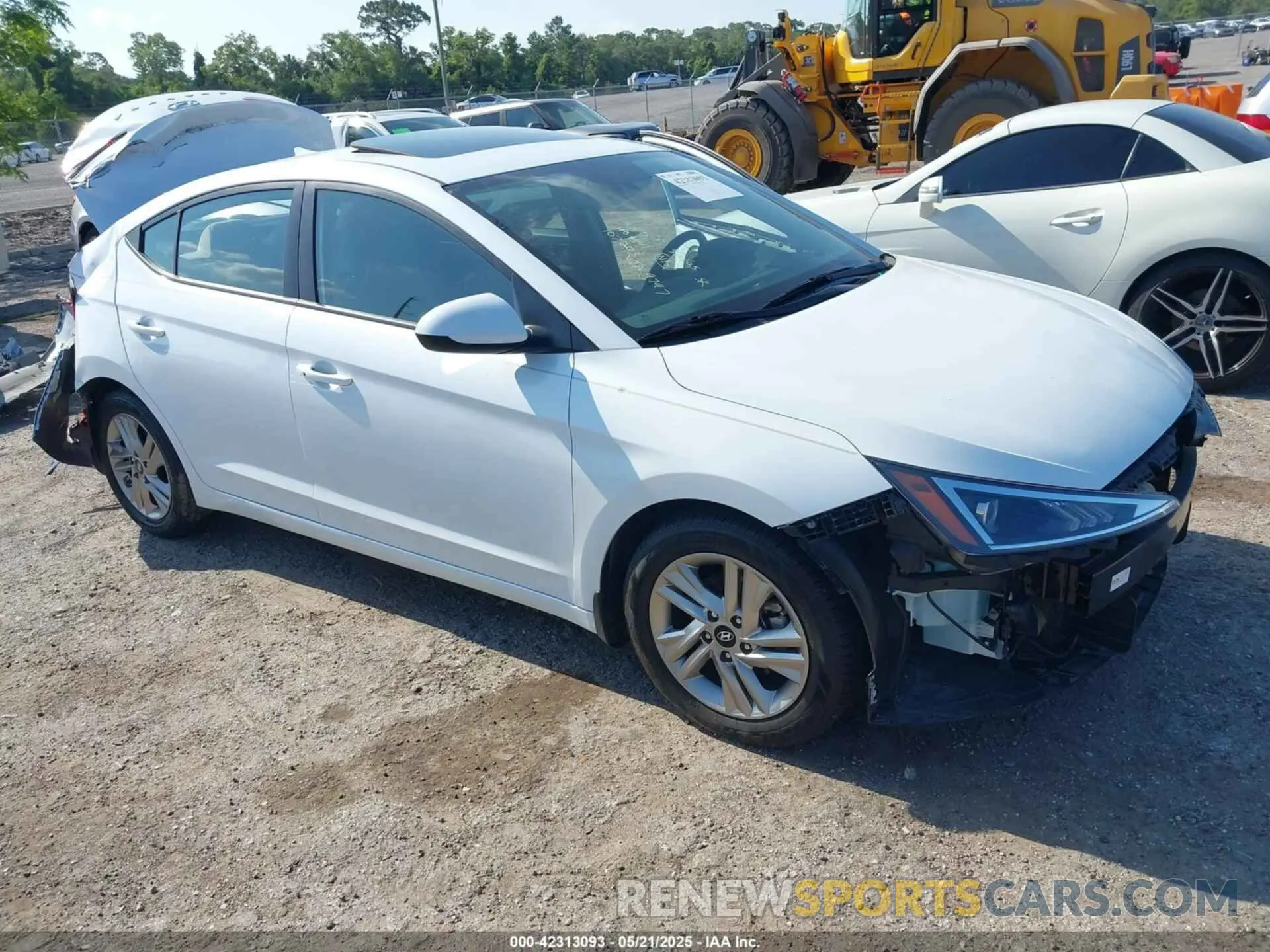 1 fotografías del automóvil dañado 5NPD84LF6LH499797 HYUNDAI ELANTRA 2020