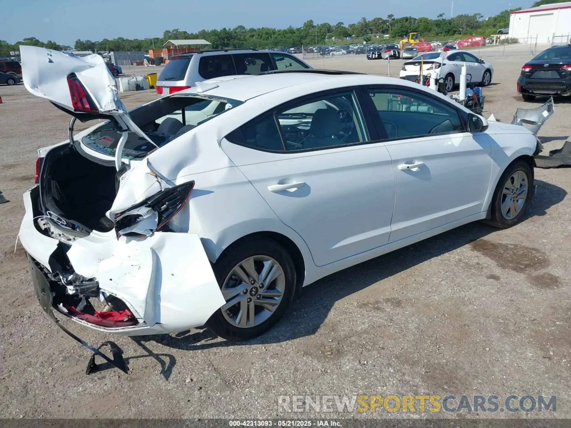 4 fotografías del automóvil dañado 5NPD84LF6LH499797 HYUNDAI ELANTRA 2020