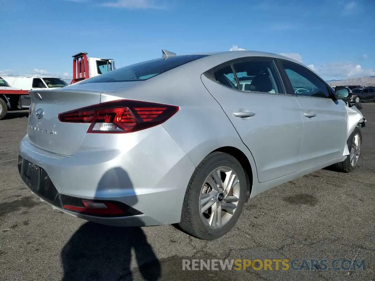 3 fotografías del automóvil dañado 5NPD84LF6LH506439 HYUNDAI ELANTRA 2020