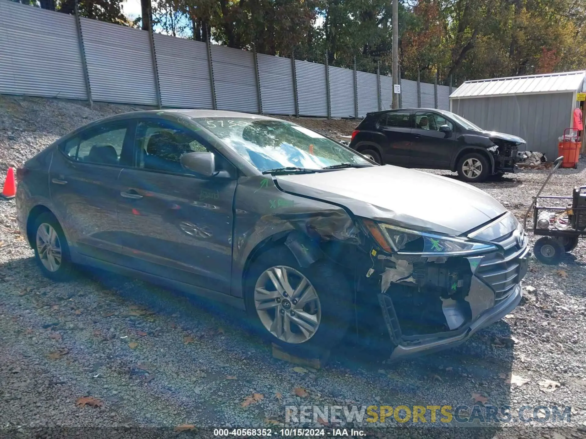 1 fotografías del automóvil dañado 5NPD84LF6LH535732 HYUNDAI ELANTRA 2020