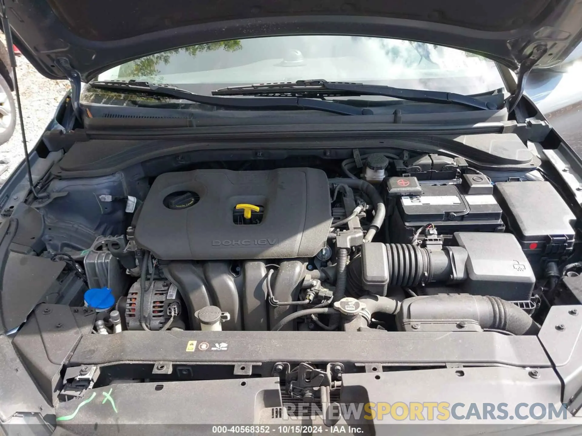 10 fotografías del automóvil dañado 5NPD84LF6LH535732 HYUNDAI ELANTRA 2020