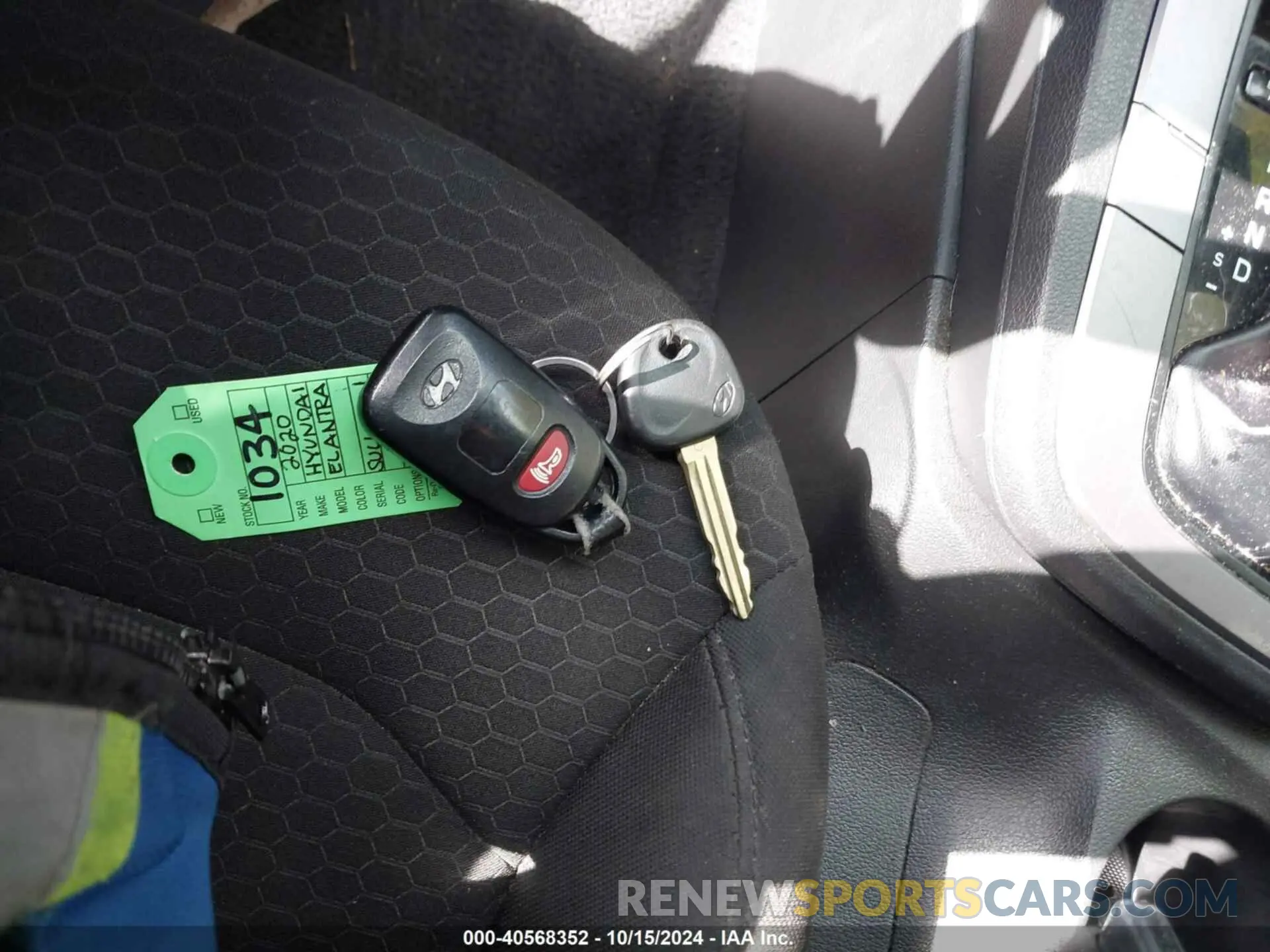 11 fotografías del automóvil dañado 5NPD84LF6LH535732 HYUNDAI ELANTRA 2020