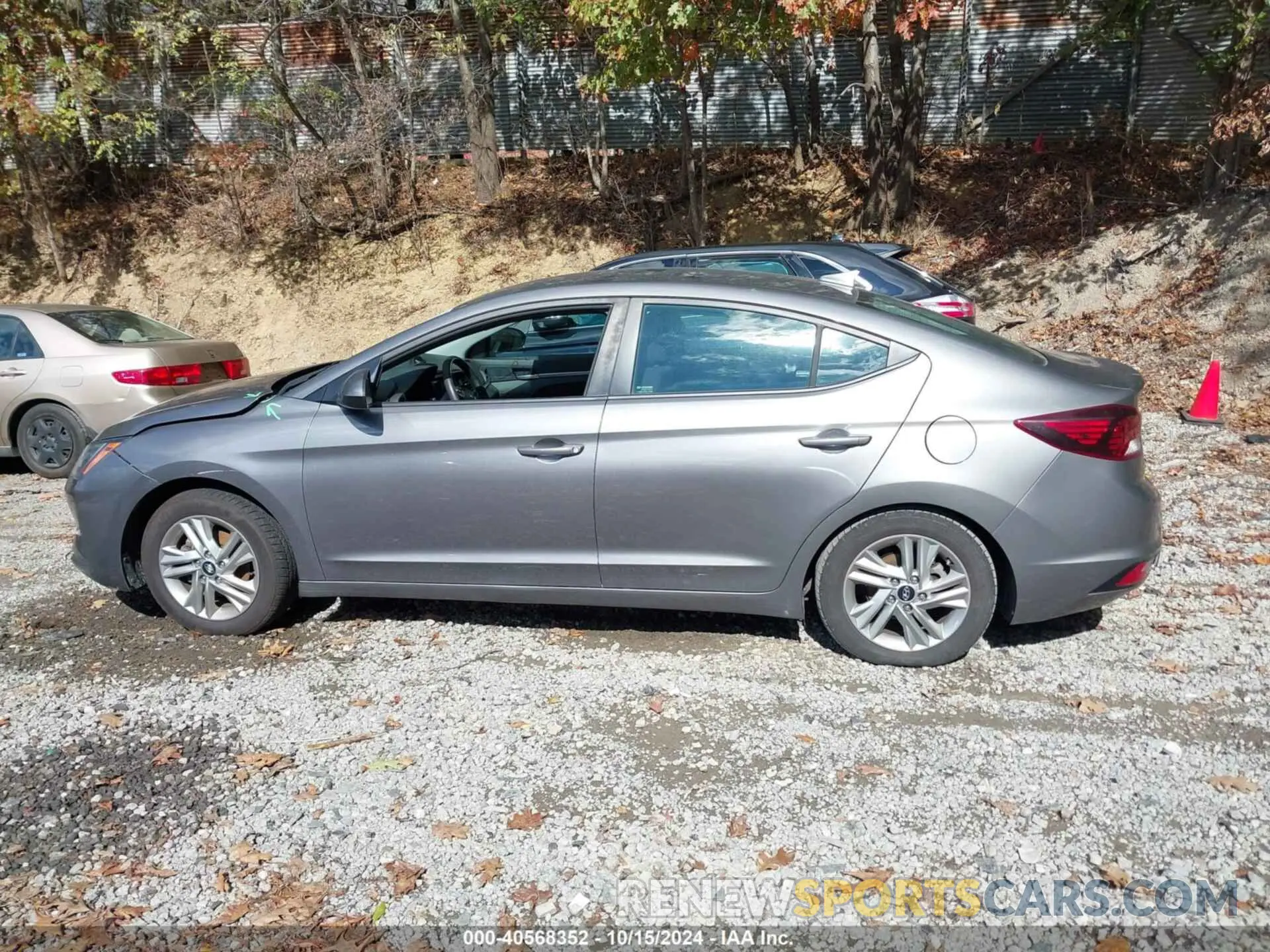 15 fotografías del automóvil dañado 5NPD84LF6LH535732 HYUNDAI ELANTRA 2020