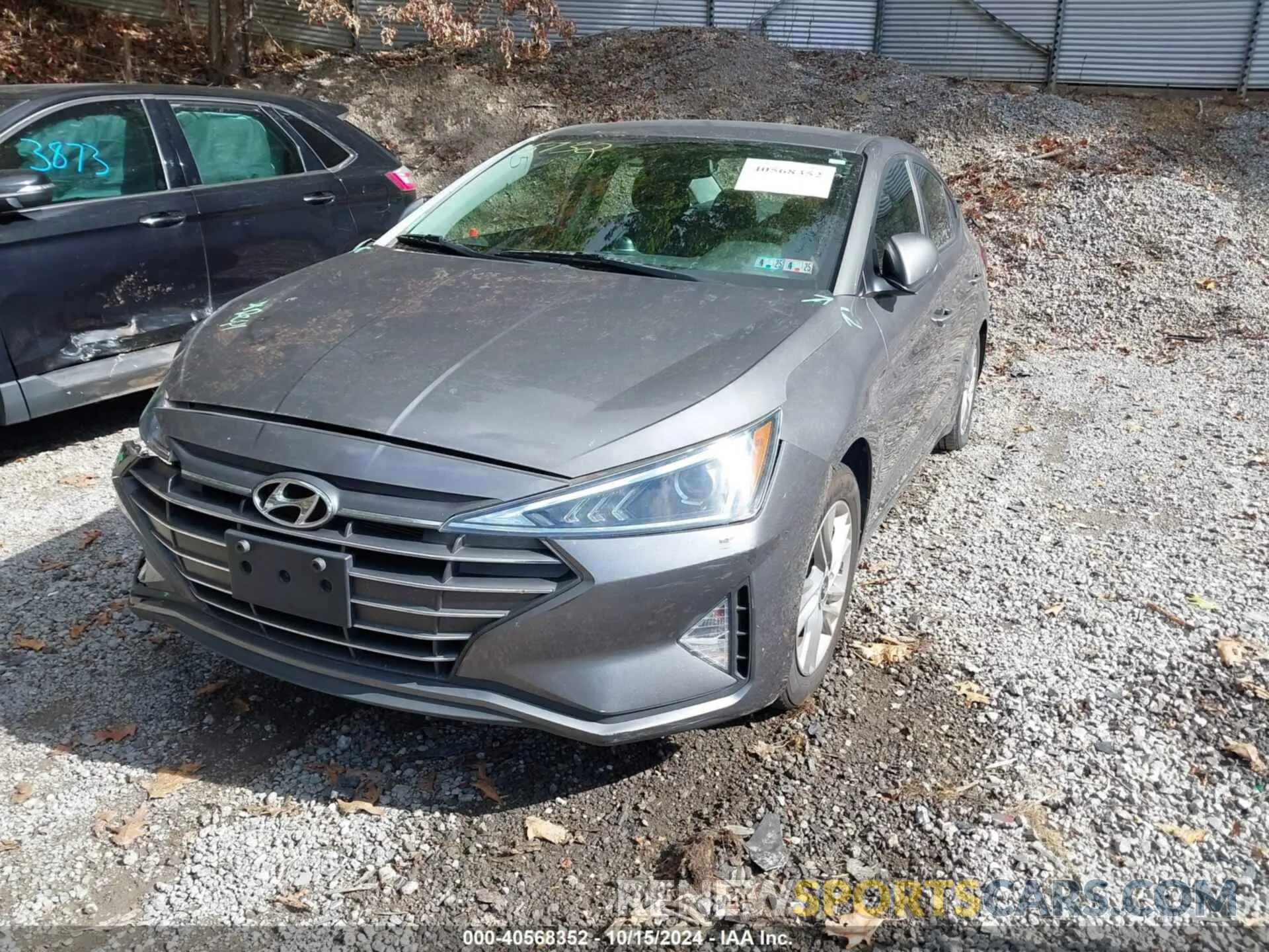 21 fotografías del automóvil dañado 5NPD84LF6LH535732 HYUNDAI ELANTRA 2020