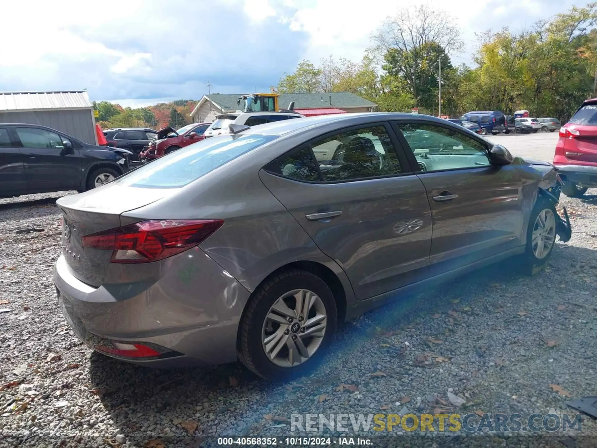 4 fotografías del automóvil dañado 5NPD84LF6LH535732 HYUNDAI ELANTRA 2020