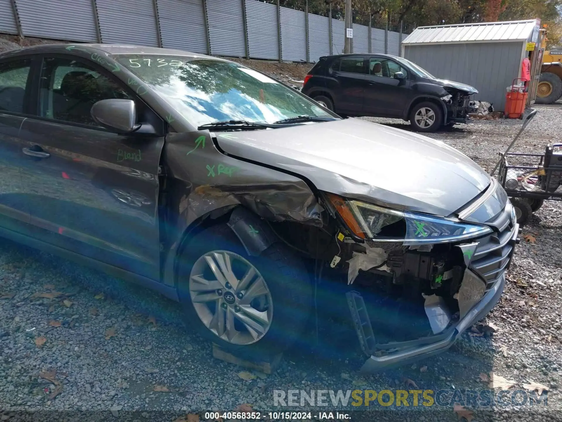 6 fotografías del automóvil dañado 5NPD84LF6LH535732 HYUNDAI ELANTRA 2020
