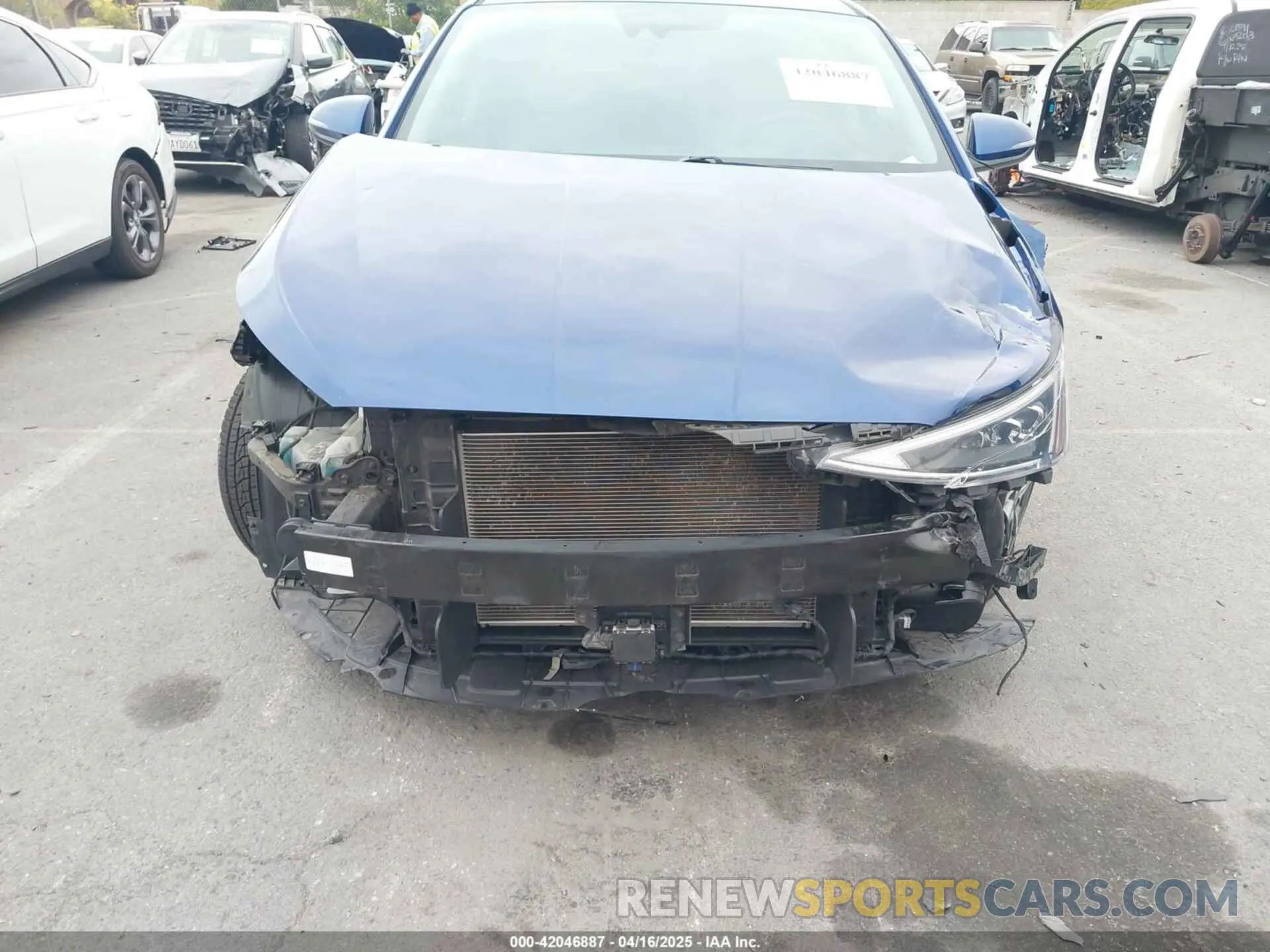 6 fotografías del automóvil dañado 5NPD84LF6LH549646 HYUNDAI ELANTRA 2020