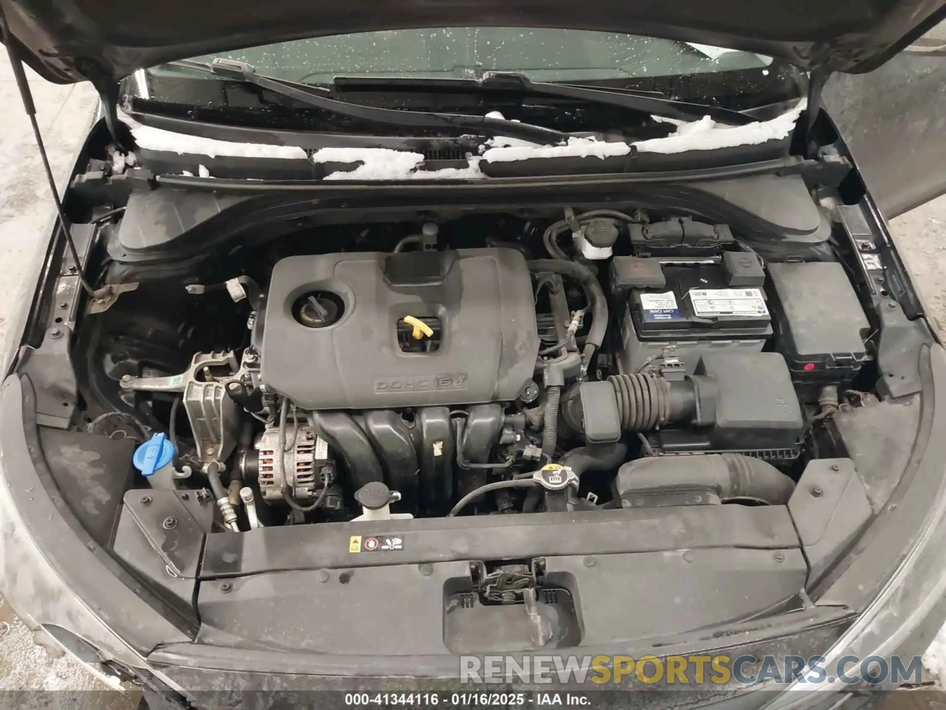 10 fotografías del automóvil dañado 5NPD84LF6LH555236 HYUNDAI ELANTRA 2020