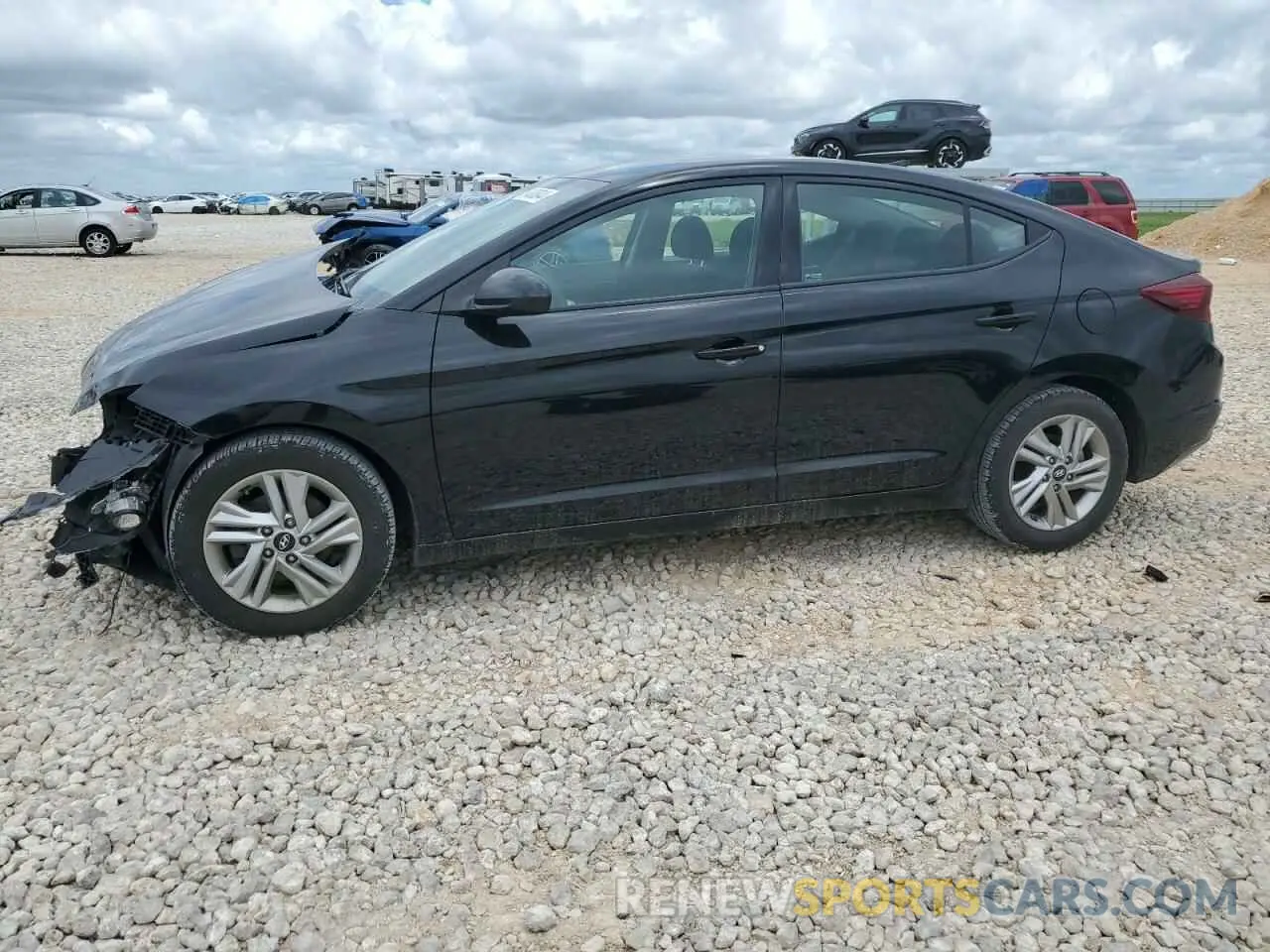 1 fotografías del automóvil dañado 5NPD84LF6LH563207 HYUNDAI ELANTRA 2020
