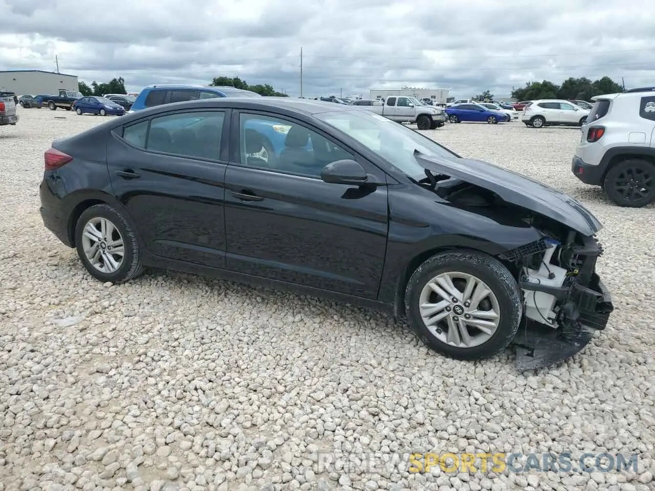 4 fotografías del automóvil dañado 5NPD84LF6LH563207 HYUNDAI ELANTRA 2020