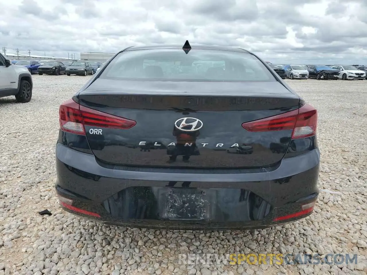 6 fotografías del automóvil dañado 5NPD84LF6LH563207 HYUNDAI ELANTRA 2020