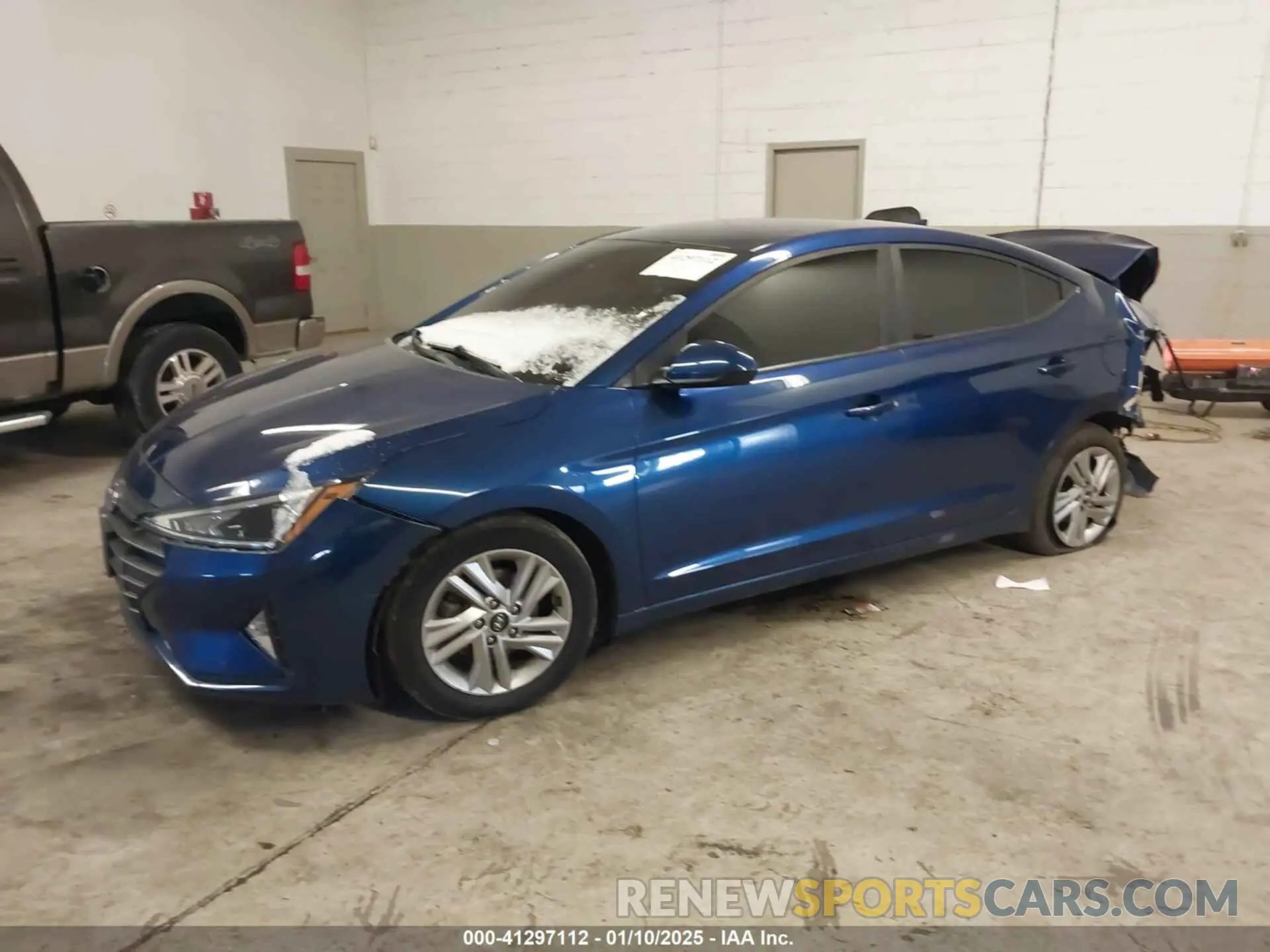 2 fotografías del automóvil dañado 5NPD84LF6LH566303 HYUNDAI ELANTRA 2020