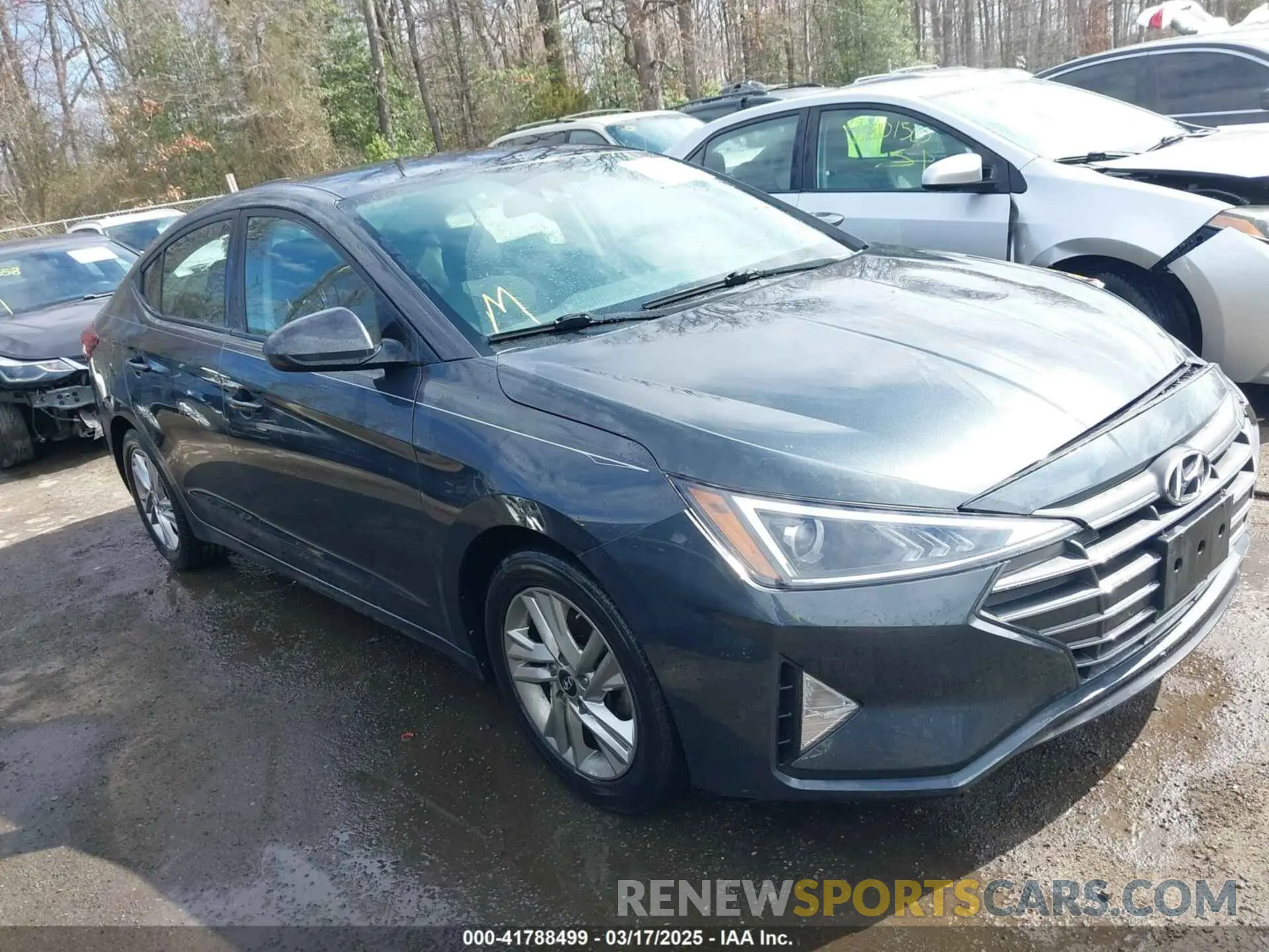 1 fotografías del automóvil dañado 5NPD84LF6LH581769 HYUNDAI ELANTRA 2020