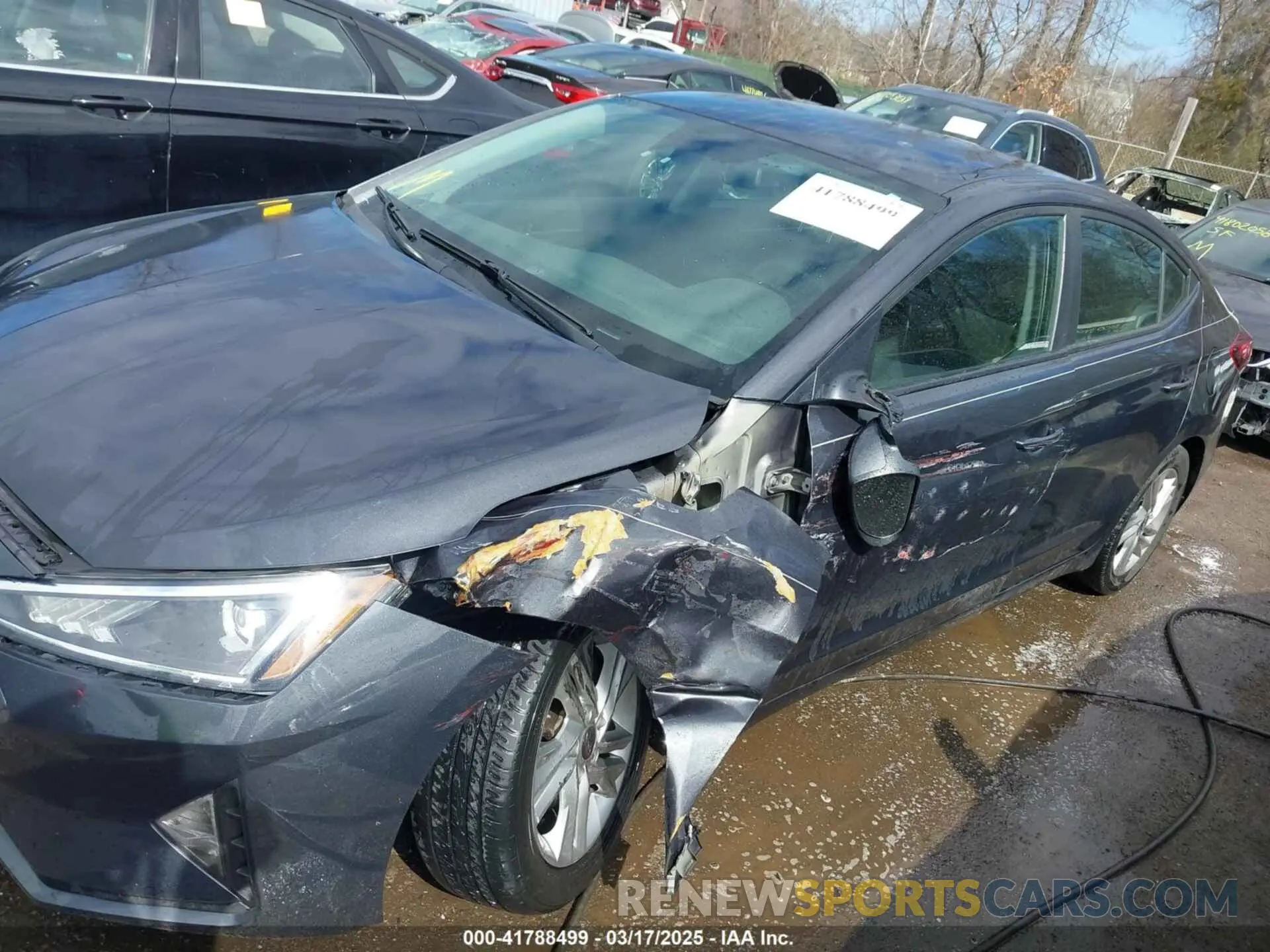 6 fotografías del automóvil dañado 5NPD84LF6LH581769 HYUNDAI ELANTRA 2020