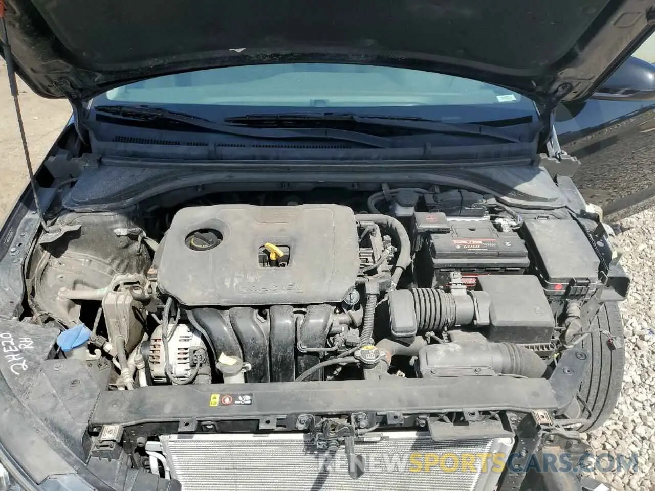 11 fotografías del automóvil dañado 5NPD84LF6LH582114 HYUNDAI ELANTRA 2020