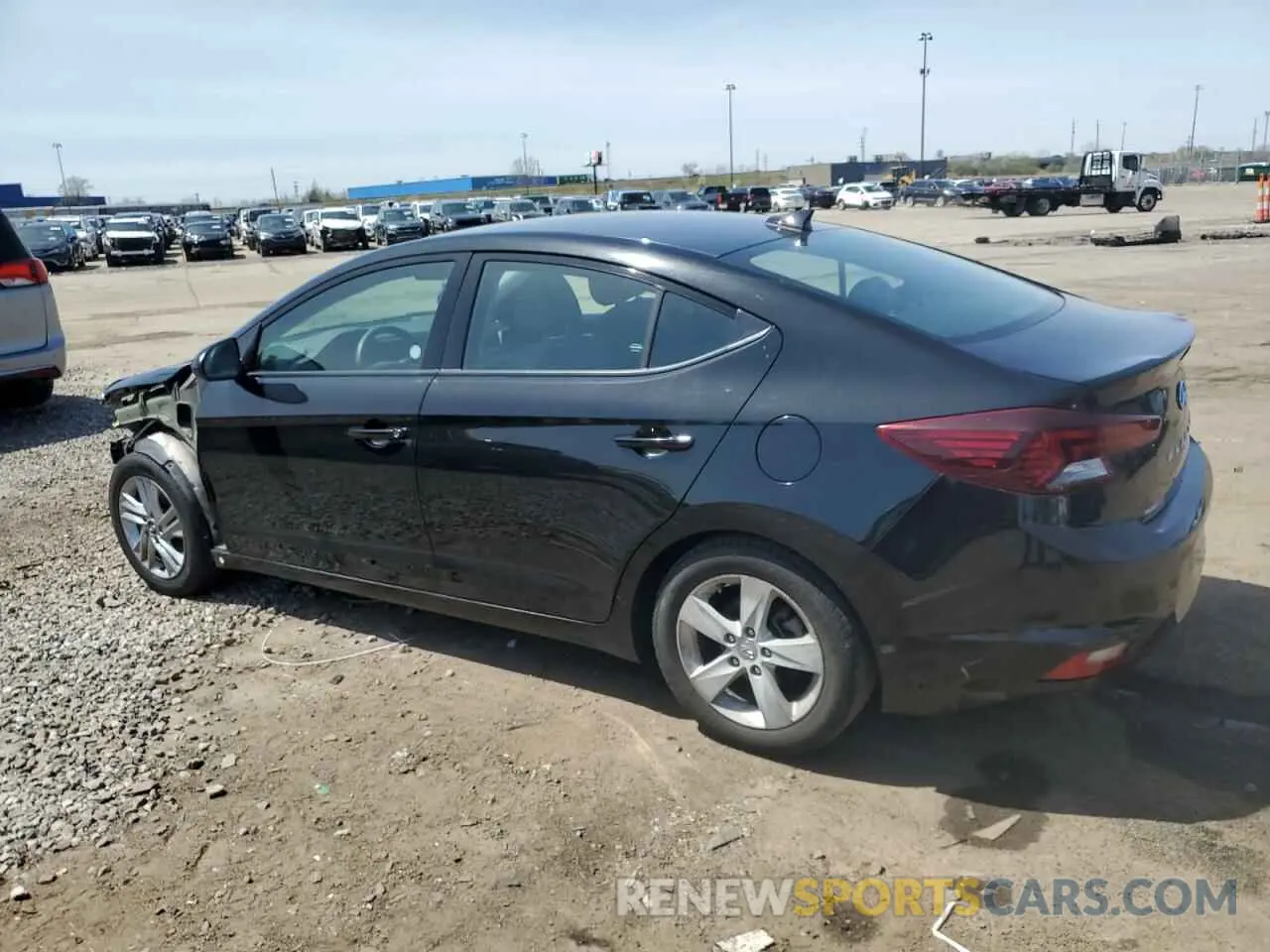 2 fotografías del automóvil dañado 5NPD84LF6LH582114 HYUNDAI ELANTRA 2020