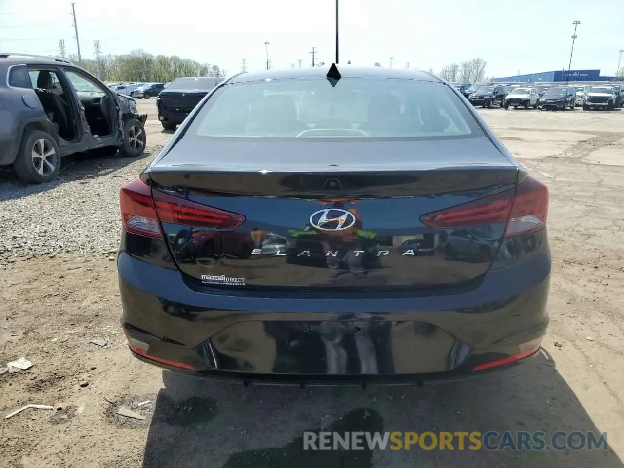 6 fotografías del automóvil dañado 5NPD84LF6LH582114 HYUNDAI ELANTRA 2020
