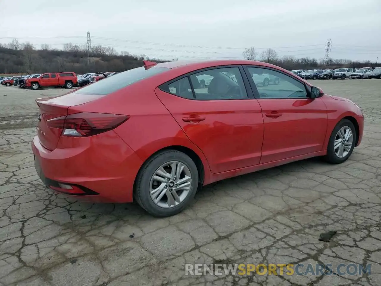 3 fotografías del automóvil dañado 5NPD84LF6LH583120 HYUNDAI ELANTRA 2020