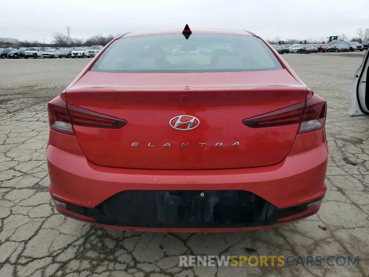 6 fotografías del automóvil dañado 5NPD84LF6LH583120 HYUNDAI ELANTRA 2020