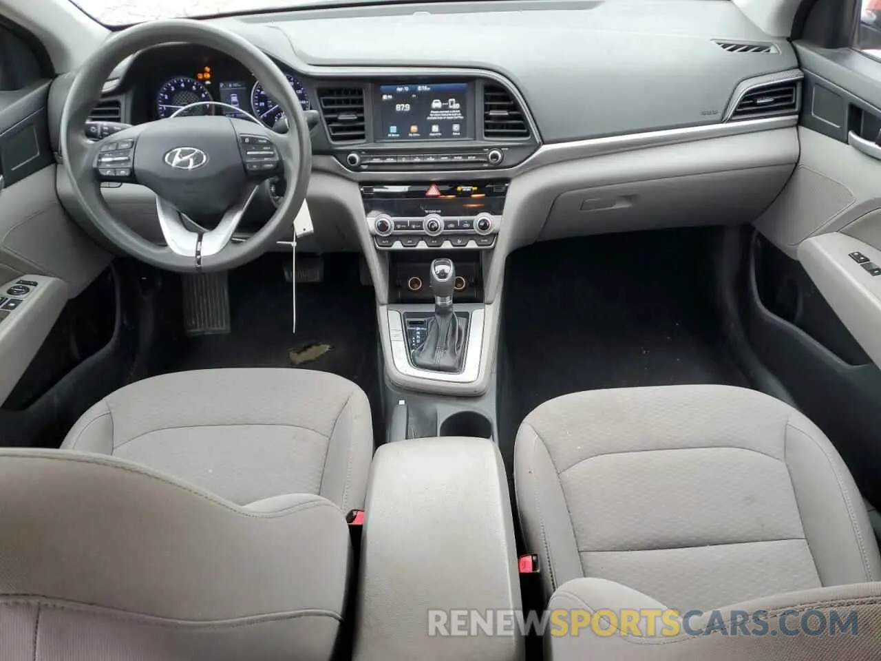 8 fotografías del automóvil dañado 5NPD84LF6LH583120 HYUNDAI ELANTRA 2020