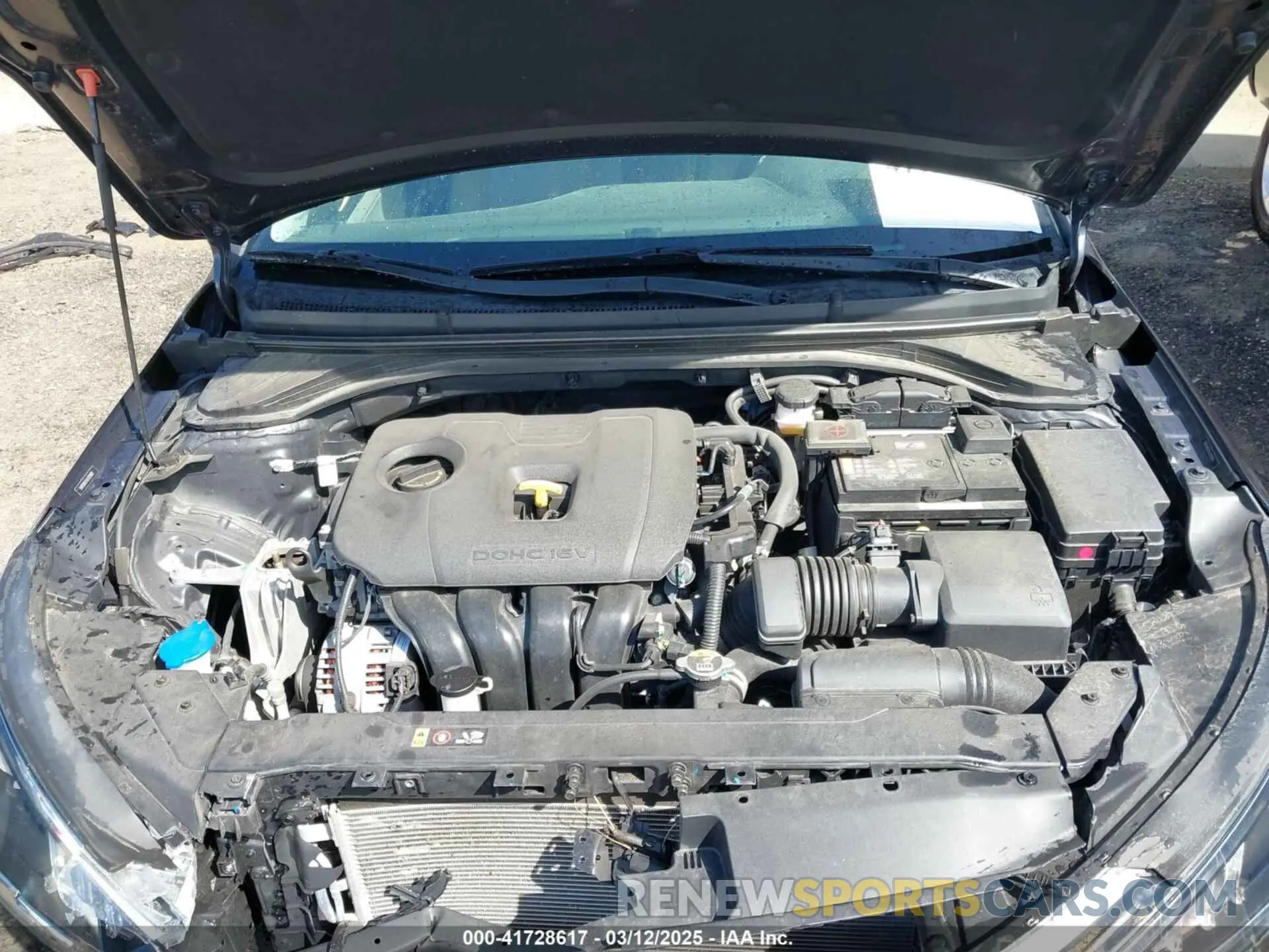 10 fotografías del automóvil dañado 5NPD84LF6LH591802 HYUNDAI ELANTRA 2020
