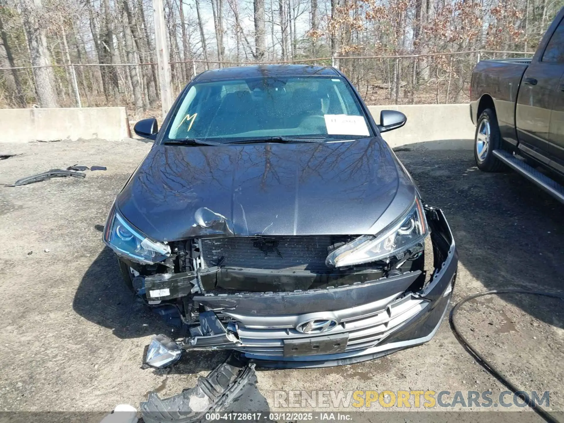 12 fotografías del automóvil dañado 5NPD84LF6LH591802 HYUNDAI ELANTRA 2020