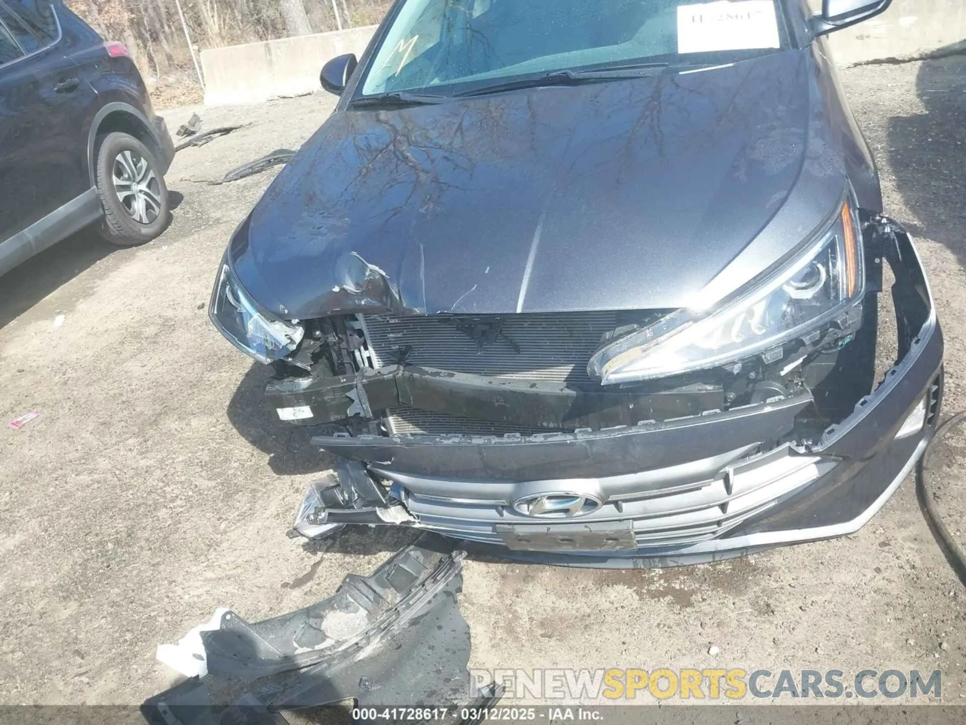 6 fotografías del automóvil dañado 5NPD84LF6LH591802 HYUNDAI ELANTRA 2020