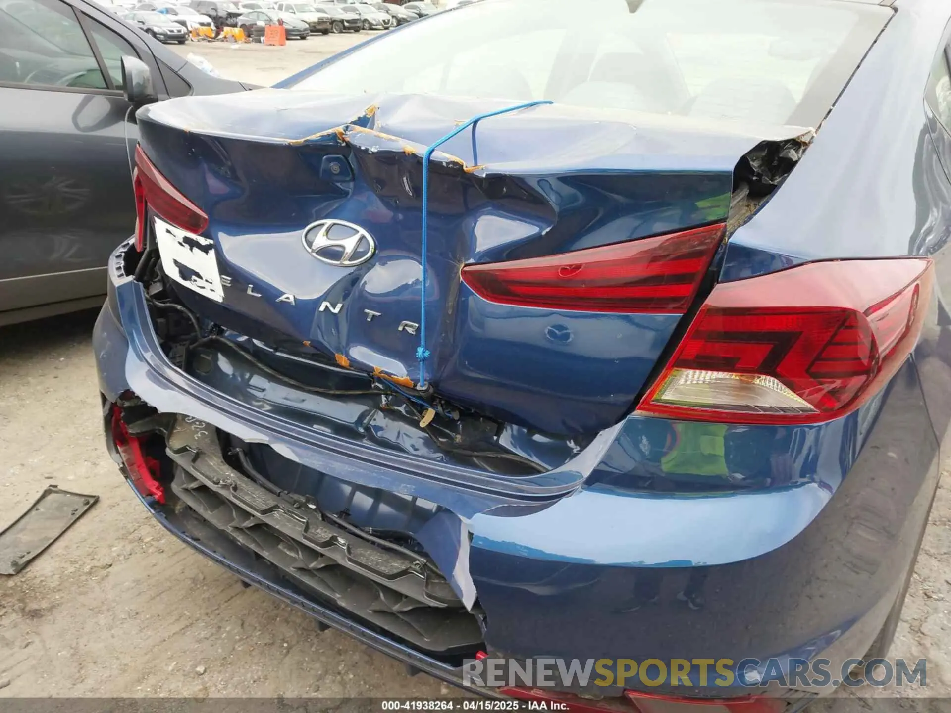 18 fotografías del automóvil dañado 5NPD84LF6LH594523 HYUNDAI ELANTRA 2020