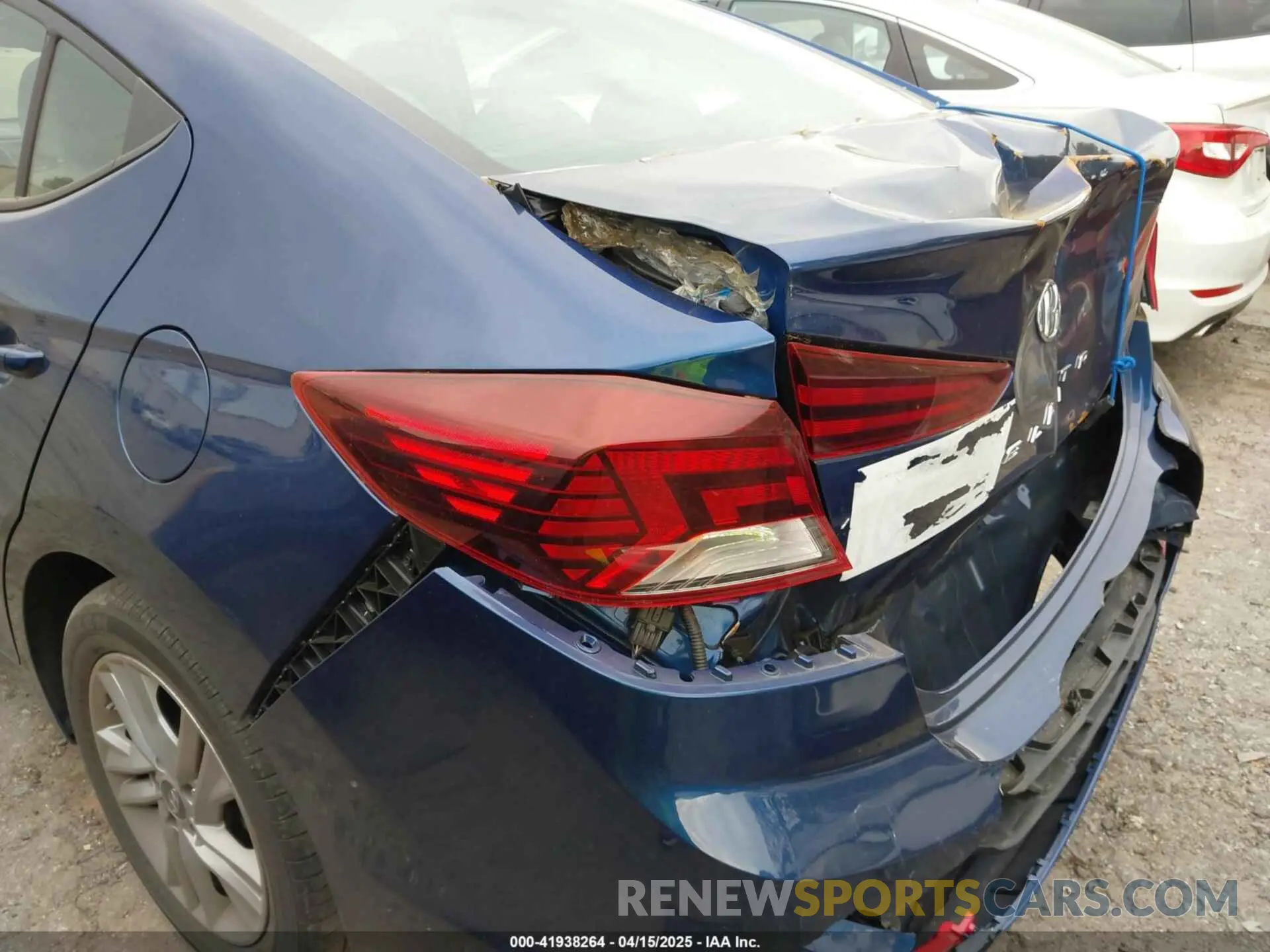 6 fotografías del automóvil dañado 5NPD84LF6LH594523 HYUNDAI ELANTRA 2020
