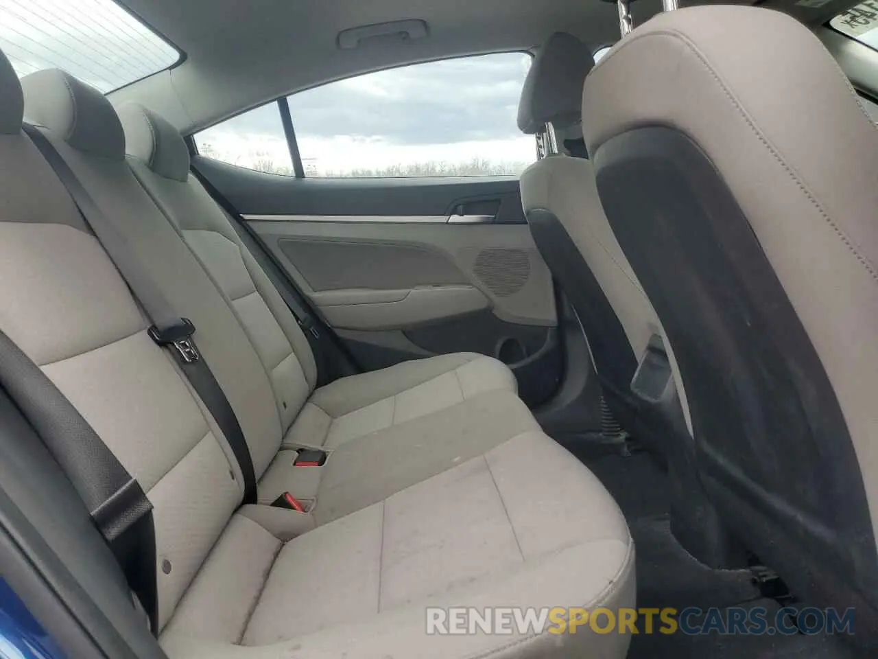 10 fotografías del automóvil dañado 5NPD84LF6LH597423 HYUNDAI ELANTRA 2020