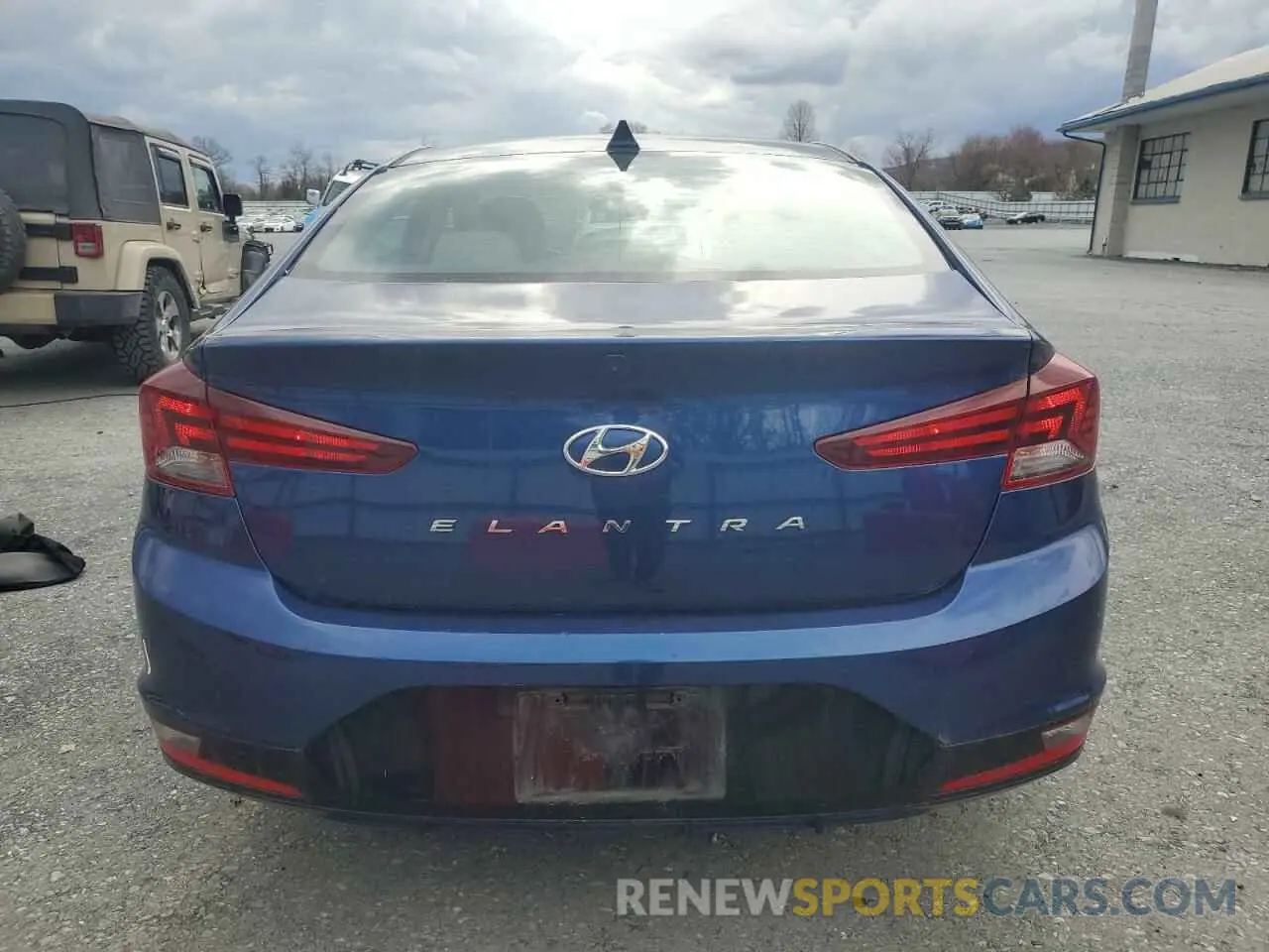 6 fotografías del automóvil dañado 5NPD84LF6LH597423 HYUNDAI ELANTRA 2020