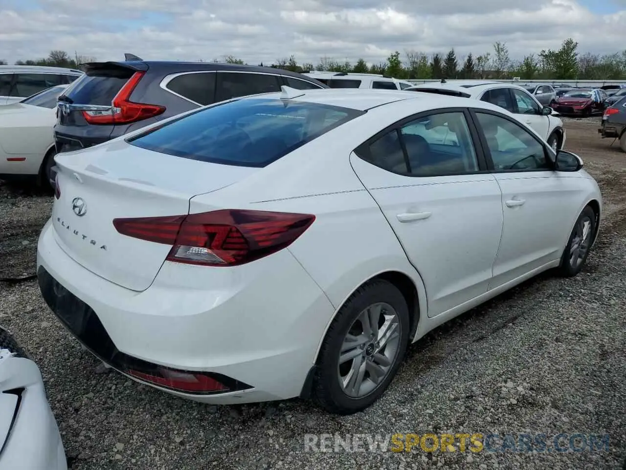 3 fotografías del automóvil dañado 5NPD84LF6LH601339 HYUNDAI ELANTRA 2020