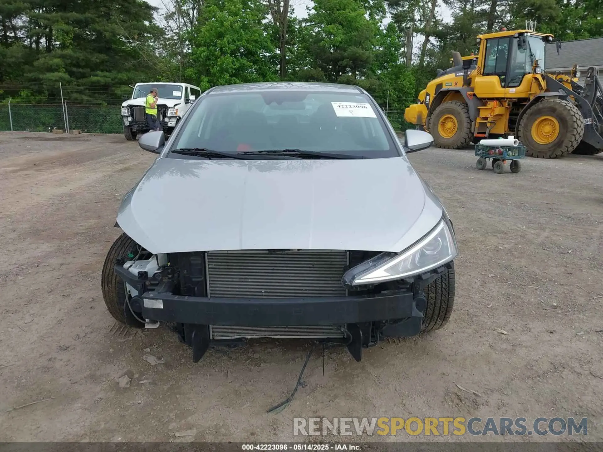 13 fotografías del automóvil dañado 5NPD84LF6LH621851 HYUNDAI ELANTRA 2020