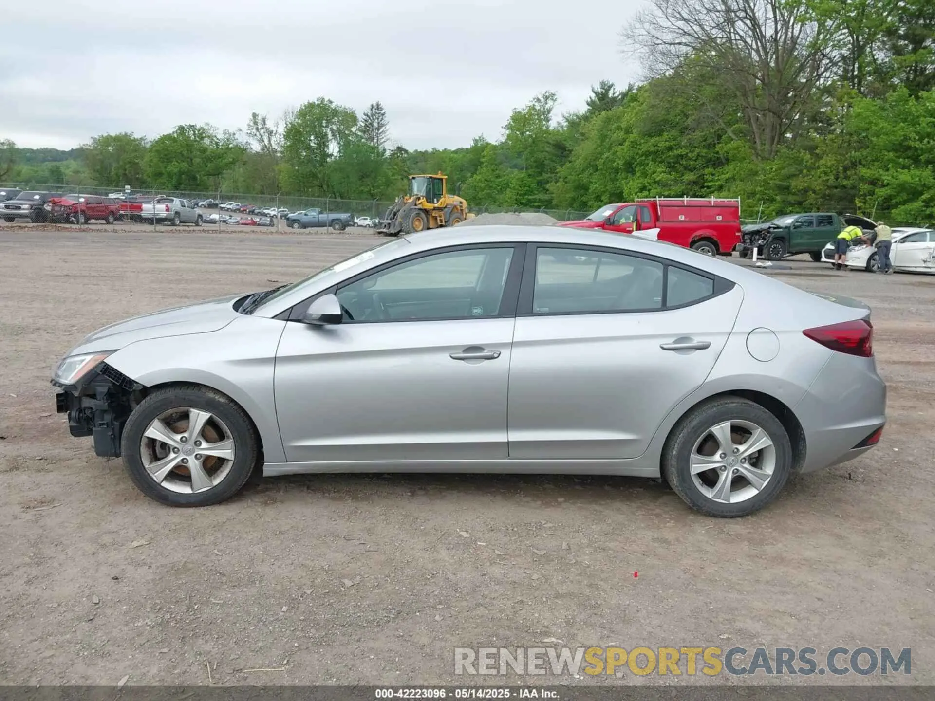 15 fotografías del automóvil dañado 5NPD84LF6LH621851 HYUNDAI ELANTRA 2020