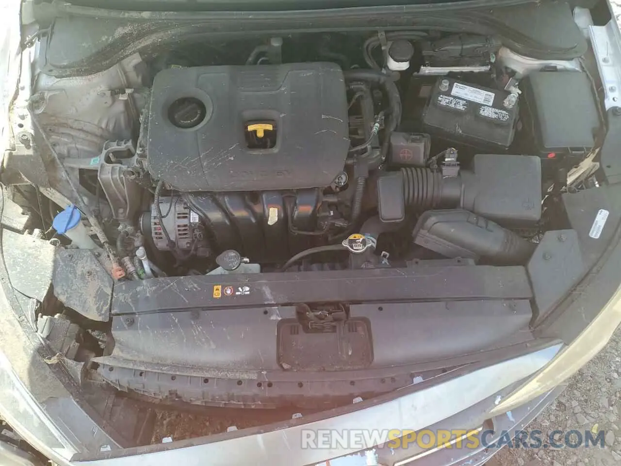 12 fotografías del automóvil dañado 5NPD84LF6LH623082 HYUNDAI ELANTRA 2020
